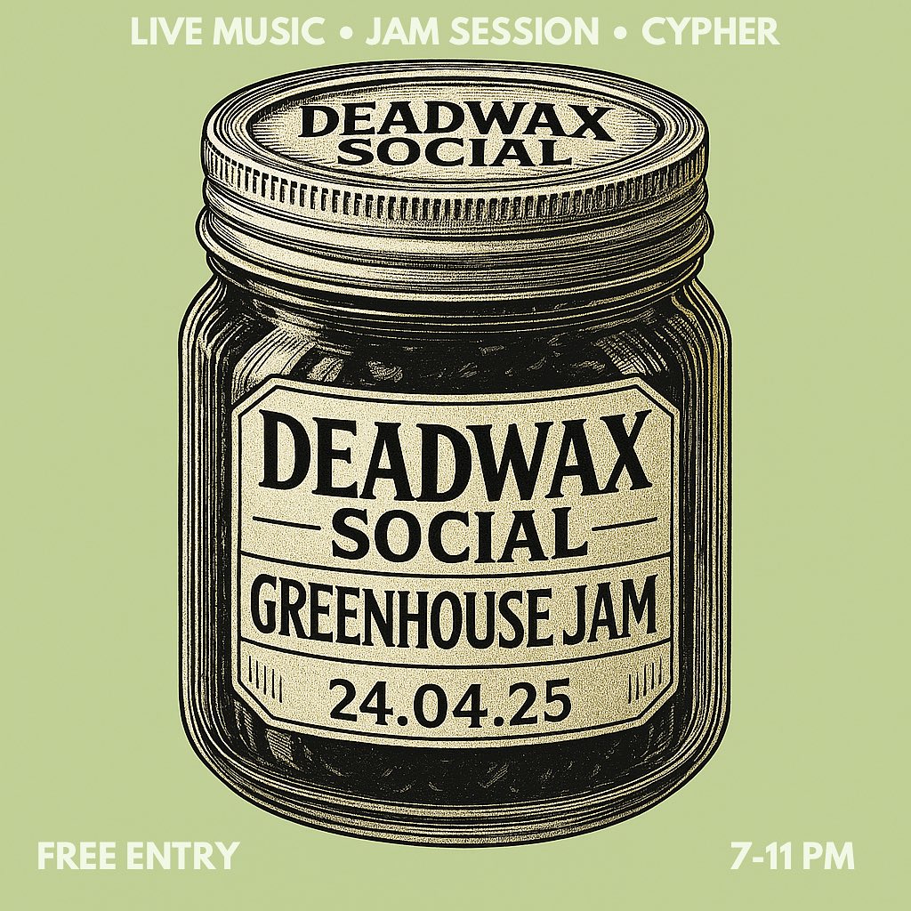 Greenhouse Jam at Dead Wax Social, Brighton