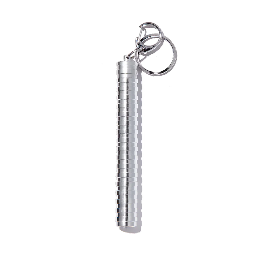 Carry Case Keychain - Silver