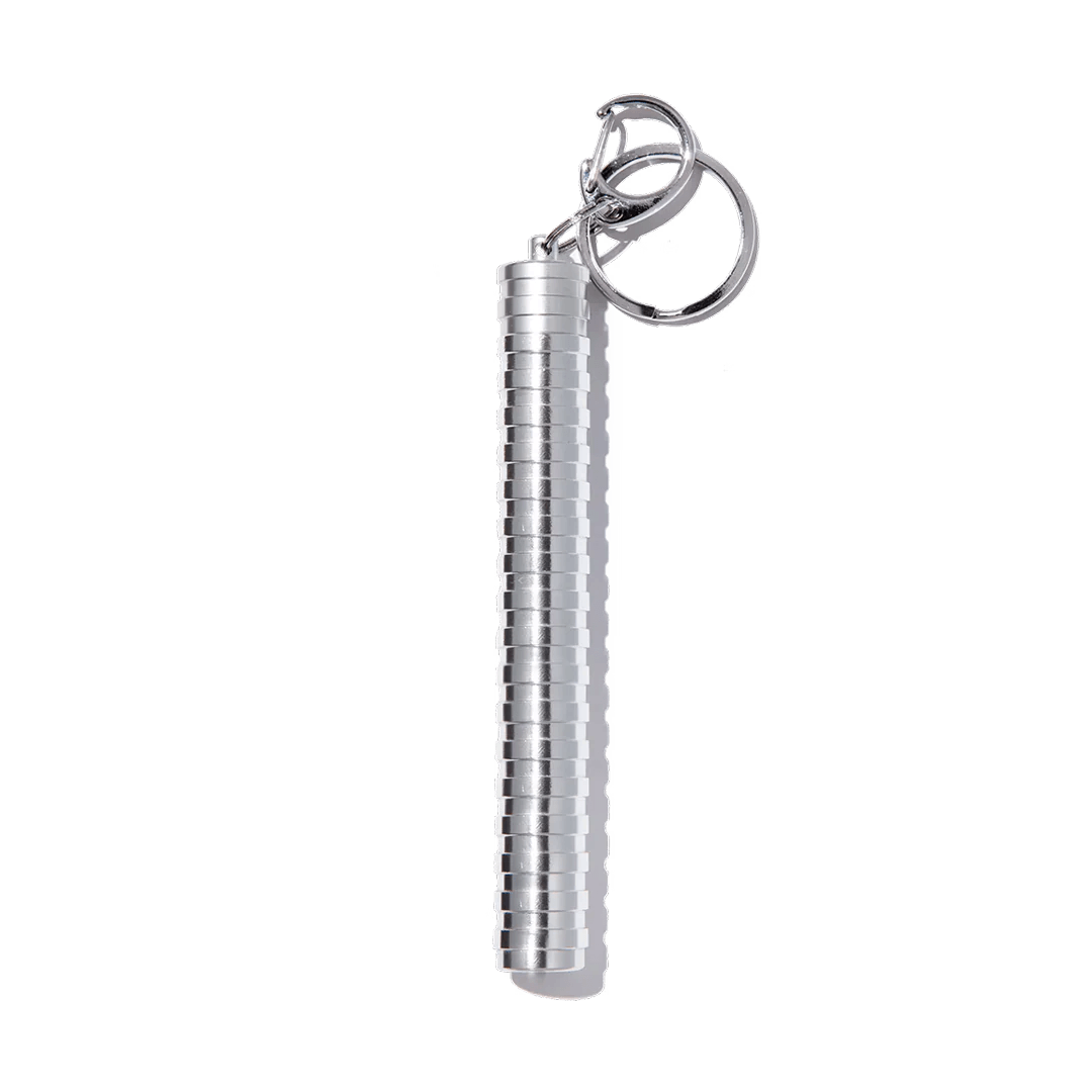 Carry Case Keychain - Silver